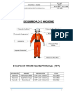 Seguridad e Higiene Equipo de Proteccion