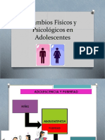 Cambios Físicos y Psicológicos en Adolescentes