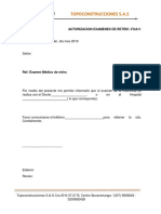 FOA11-Autorización Exámenes de Retiro