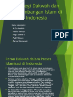 Strategi Dakwah Dan Perkembangan Islam Di Indonesia
