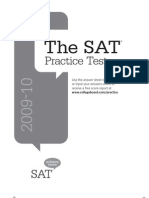 SAT Practice Test 09-10