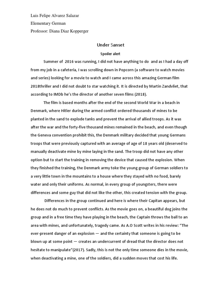 Land of Mine PDF Land Mine Conflicts