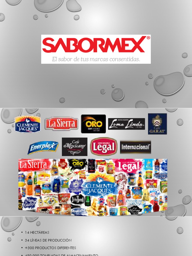 Sabormex: Producción y Eficiencia | PDF