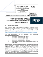 Australia: Transition To Satellite Technology For Navigation and Surveillance