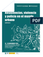 Resistencias y violencia en el mundo Urbano