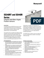 SS340RT and SS440R Series: Unipolar Hall-Effect Digital Position Sensors