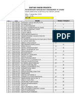 Daftar Hadir Mahasiswa LKMM 2019