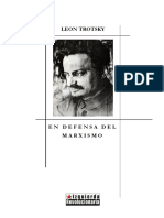 Bronstein, L. D. Trotsky - en Defensa Del Marxismo (1942) PDF