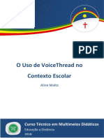 Caderno de MMD (O Uso de VoiceThread No Contexto Escolar) 2018.2 RDDI