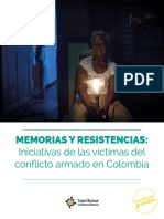Memorias y resistencias, iniciativas de las víctimas del conflicto armado en Conflicto.pdf