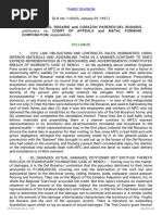 Petitioners Vs Vs Respondents: Third Division