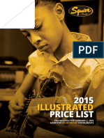 2015 Squier Illustrated Price List PDF