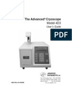The Avanced CRYOSCOPE 4D3