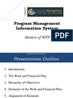 Basics of WFP As of Oct 28, 2019