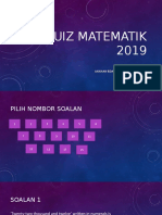 Kuiz Matematik Stalon 2019