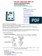 Digital Motor Checker