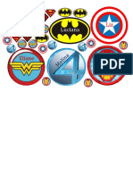 Logos Superheroes