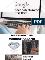 Online Search and Research Skills