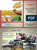 E-Uparjan-Computerization of Food Grain Procurement System in Madhya Pradesh