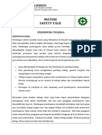 Materi - Pelindung Telinga