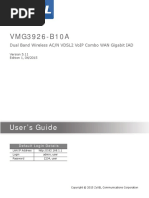 Zyxel VMG3926-B10A - 5.11