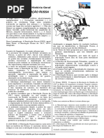 Lista Revolucao Russa Com Gabarito