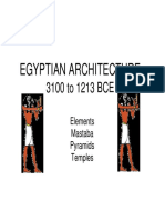 Egyptian Architecture Elements