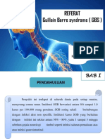 Referat Guillain Barre Syndrome (GBS) : Eriska Ratnawati 18360196 Pembimbing: Dr. Fitriyani, SP, S