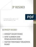 Pertemuan 2 Konsep Risiko