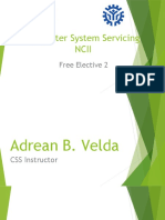 Computer System Servicing Ncii: Free Elective 2