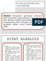 Analisa Alkaloid