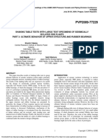 Shaking Table Tests With Large Test Specimens of Seismically Isolated FBR Plants Part 3: Ultimate Behavior of Upper Structure and Rubber Bearings