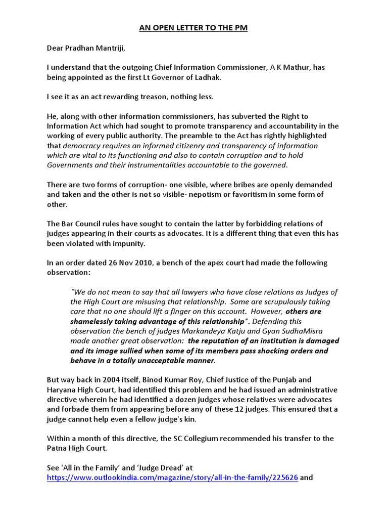 Critique of RTI Act's Integrity Issues | PDF | Government | Justice
