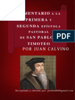 Comentario Biblico Juan Calvino
