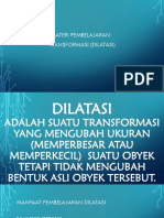 Media Pembelajaran - Dilatasi