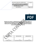 VC in 61 Instructivo para Inspeccion de Vehículos