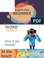 English Beginner W11