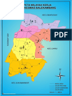 Peta Wilayah Kerja Puskesmas Balekambang