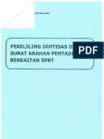 #Koleksi Pekeliling Ikhtisas Dan Surat Arahan Pentadbiran SPBT