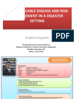Communicable Disease and Risk Management in a Disaster