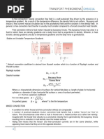 Transport Phenomena: CHE411A