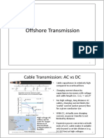 Offshore Transmission Cable Systems