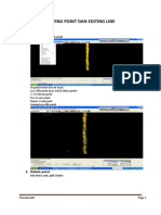 Editing Point Dan Editing Line