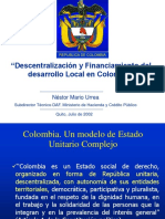 DESCENTRALIZACIÓN Y FINANCIAMIENTO DEL DESARROLLO LOCAL.SIN.ppt