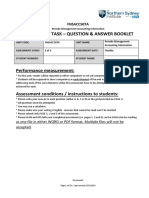 Fnsacc507a Management Accounting Assessment 2 Question and Answer Booklet 2014 v1