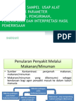 Pengambilan Sampel Usap Alat Makan Untuk Parameter Mikrobiologi, Pengiriman