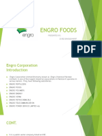 Engro Foods: Presented by Ziyad Bin Basharat