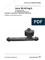 Grundfos PVC Injectors Instructions