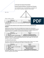 Two Column Proof