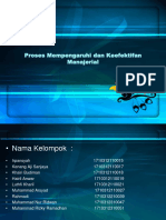 Kelompok 2 Proses Mempengaruhi Dan Keefektifan Manajerial